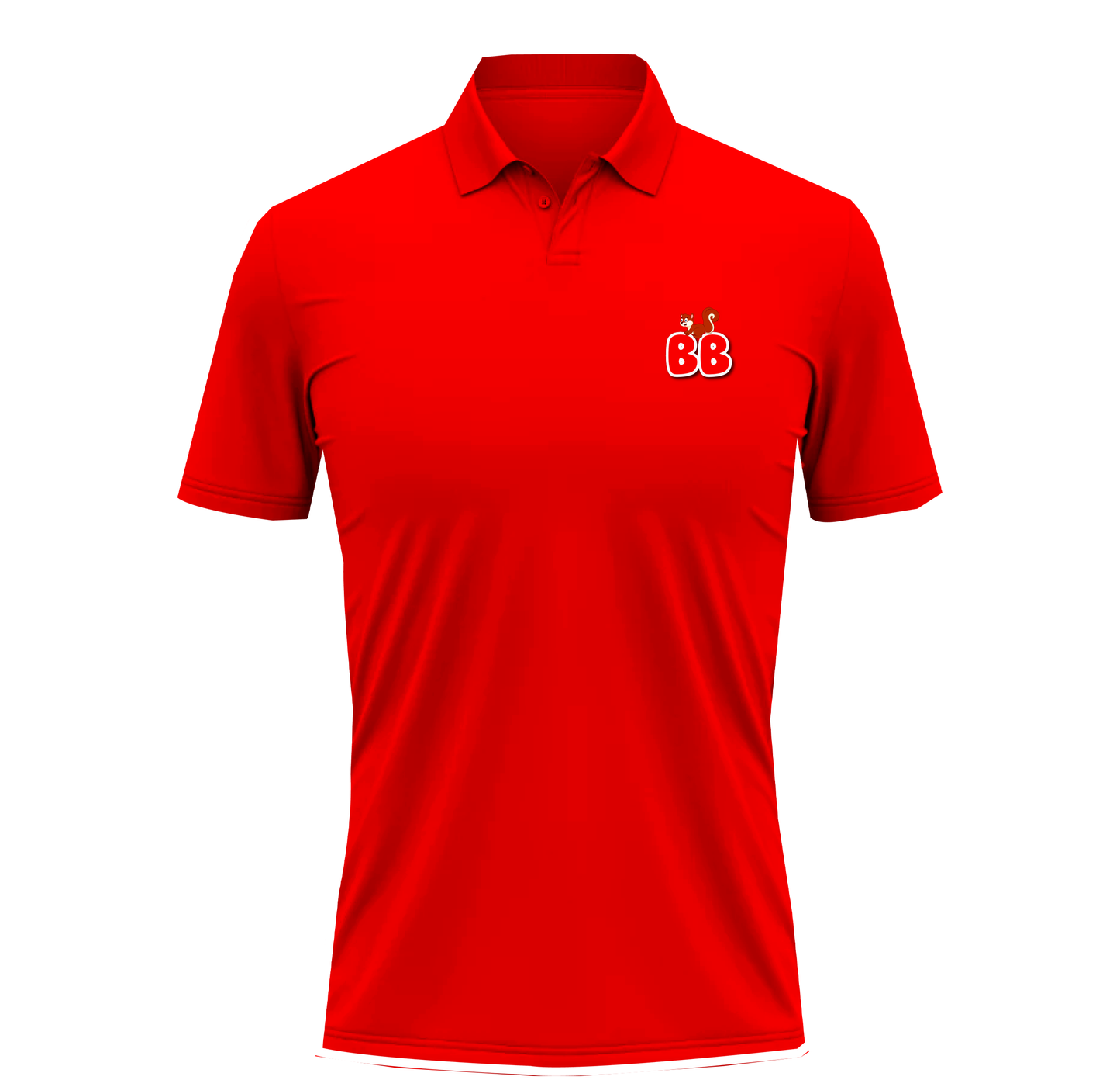 Half-Sleeve Short Length Collar Neck, Plane T-Shirt with Bright Color